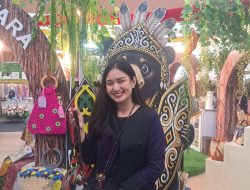 Bawa Kreasikan Motif IKN hingga Beruang Madu, UMKM Bhayangkari Kaltim Pukau Pengunjung Bazar Kreasi Nusantara 2026