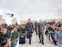 Danlanal Dumai Terima Kunjungan Kuliah Kerja Iptek Pasis Seskoau Angkatan 65 TP. 2026