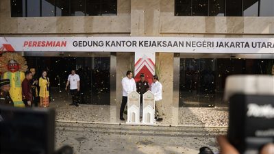 Dandim 0502/Jakarta Utara Hadiri Peresmian Gedung Kejaksaan Negeri Jakarta Utara