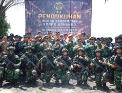 Latihan TNI Terintegrasi 2026, Danlanal Dumai Dikukuhkan Sebagai Warga Kehormatan Korps Arhanud TNI AD