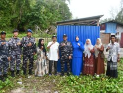 Danlanal Simeulue Resmikan Toilet di Pantai Babang, Wujud Kepedulian TNI AL Terhadap Fasilitas Masyarakat
