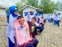 Semarak HUT Ke-81 Kemerdekaan RI, Keluarga Besar Lanal Bintan Ikuti Berbagai Perlombaan