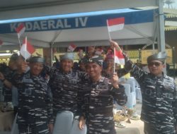 Prajurit Lanal Bintan Turut Serta Mendukung Bakti Kesehatan dan Bakti Sosial Kampung Bahari Nusantara Warna-Warni Pulau Penyengat