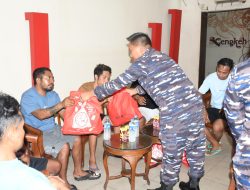 Lanal Banjarmasin Gelar Trauma Healing Bagi Penumpang KM Virgo Transport 8