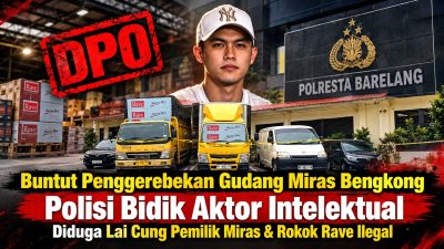 Penggerebekan Gudang Miras Mewah di Bengkong: Polisi Lacak Aktor Intelektual, Nama “Lai Cung” Diduga Pemilik Rokok Rave Turut Mencuat